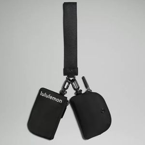 NWT Lululemon Dual pouch wristlet